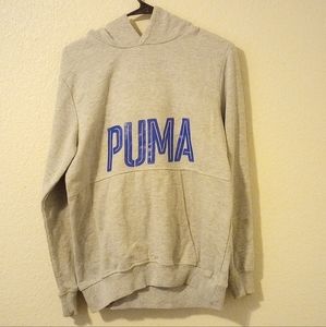 Gray puma hoodie size xl